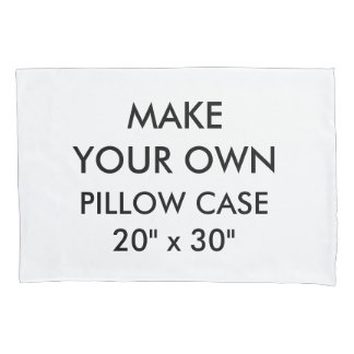 Custom Personalized Pillow Case 20" x 30"