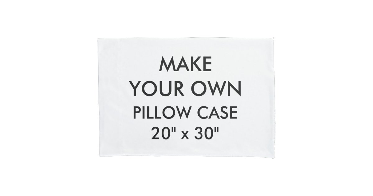 Personalized Pillow Cover 20 x 20 Choose Color