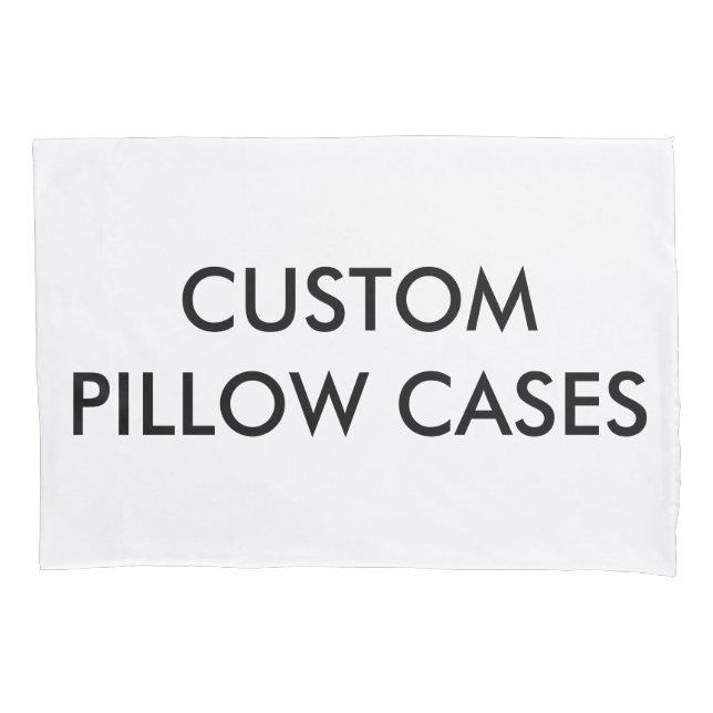 Custom Personalized Pillowcase Blank Template (Front)