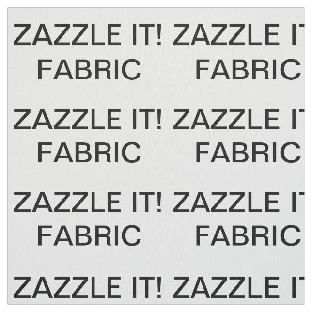 Custom Personalized Pima Cotton Fabric 27" x 18" (Swatch)