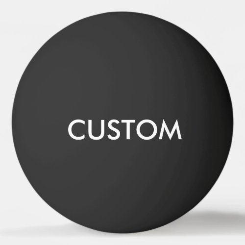 Custom Personalized Ping Pong Ball Blank Template