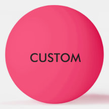 Custom Personalized Ping Pong Ball Blank Template