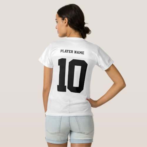 Custom Personalized Pro Team Womens Football Jersey