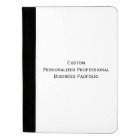 Custom Personalized Professional Business Padfolio