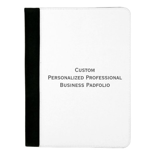 Custom Personalized Professional Business Padfolio (Front)