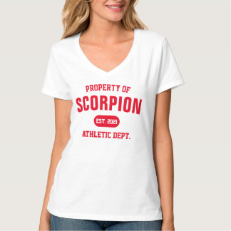 Custom Personalized Property Of Team Name T-Shirt