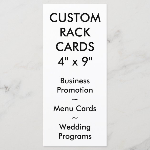 free downloadable rack card template