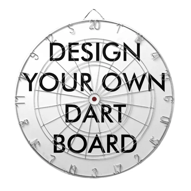 Custom Personalized Regulation Dartboard &amp; 6 Darts | Zazzle