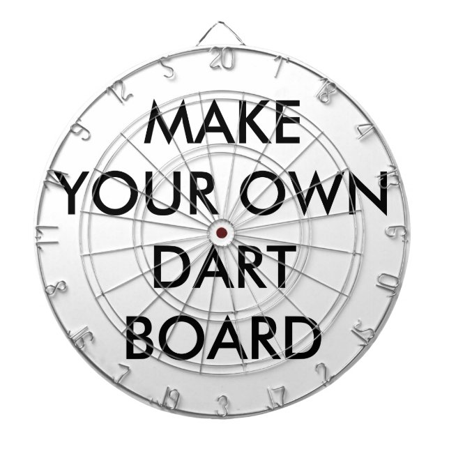 Custom Personalized Regulation Dartboard & 6 Darts Dartboard With Darts (Front)