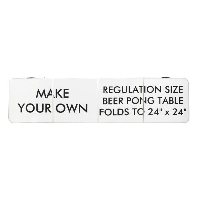 Custom Personalized Regulation Pro Beer Pong Table (Top)