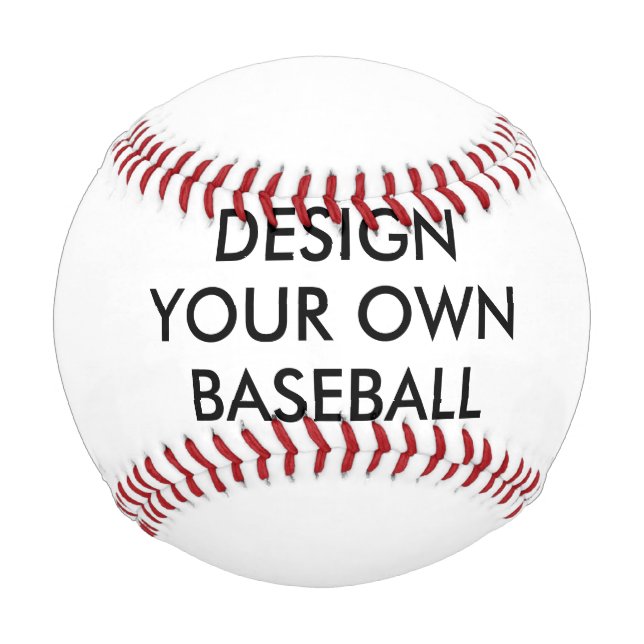 Custom Personalized Regulation Size Baseball (Front)
