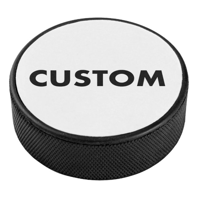 Custom Personalized Regulation Size Hockey Puck (3/4)