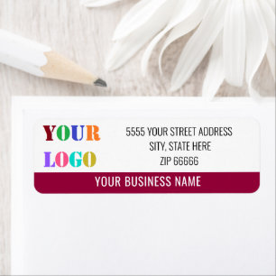Custom Personalized Return Address Labels Template
