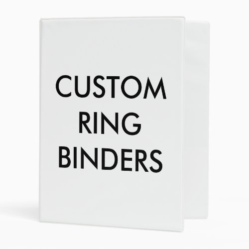 Custom Personalized Ring Binder Blank Template