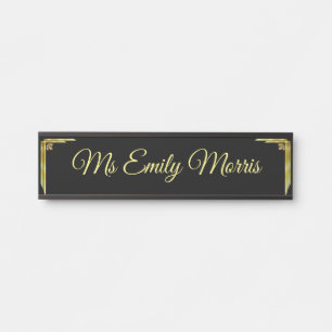 Custom Personalized Room Office Door Name Sign