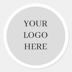 Custom Personalized Round Business Logo Stickers