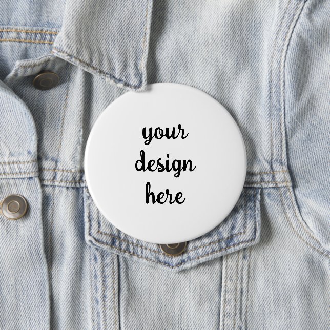 Custom Personalized Round Button (In Situ)