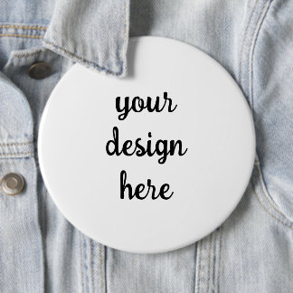 Custom Personalized Round Button