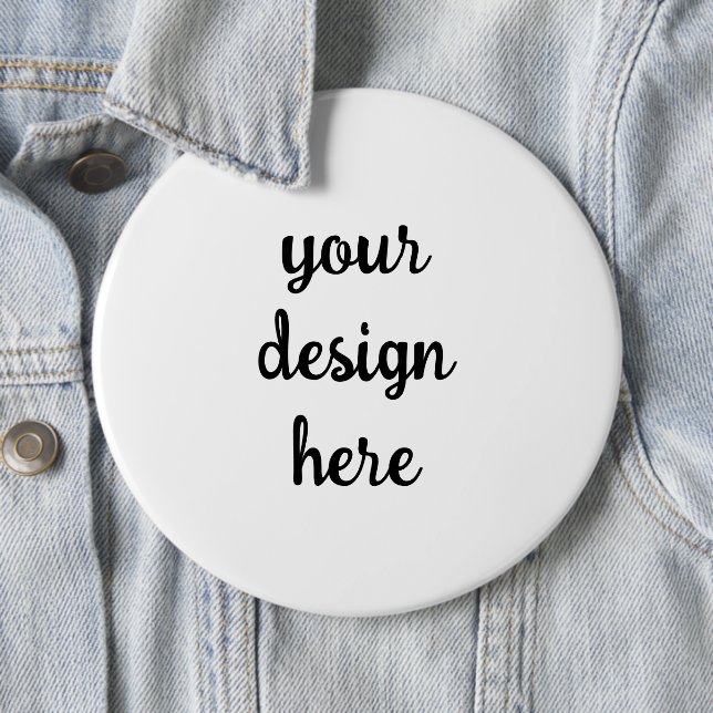 Custom Personalized Round Button (In Situ)