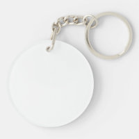 Create Your Own Premium Round Keychain, Small Keychain