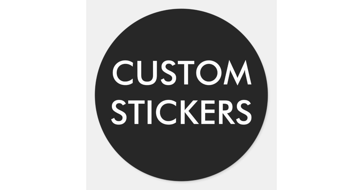 Stickers - Blank & Custom Stickers