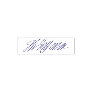 Custom Personalized Self Inking Signature Stamp