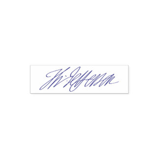 Custom Personalized Self Inking Signature Stamp