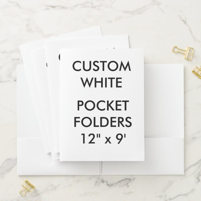 Custom Personalized Semi Gloss Pocket Folders (5) (In Situ)