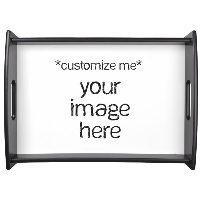 Custom Personalized Serving Tray (Front)