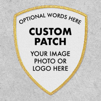 Custom Personalized SHIELD PATCH