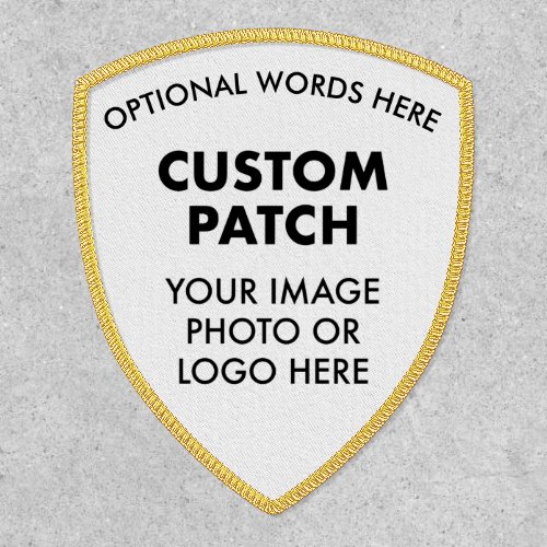 Custom Personalized SHIELD PATCH