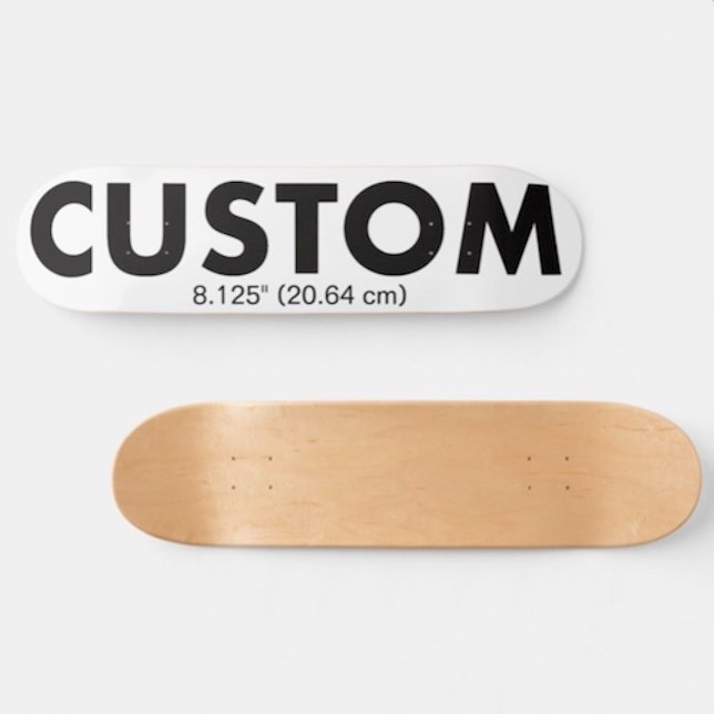 Custom Personalized Skateboard Deck 8.125" 20.64cm (Personalized custom Skateboard Deck 8.125 inch (20.64 cm))