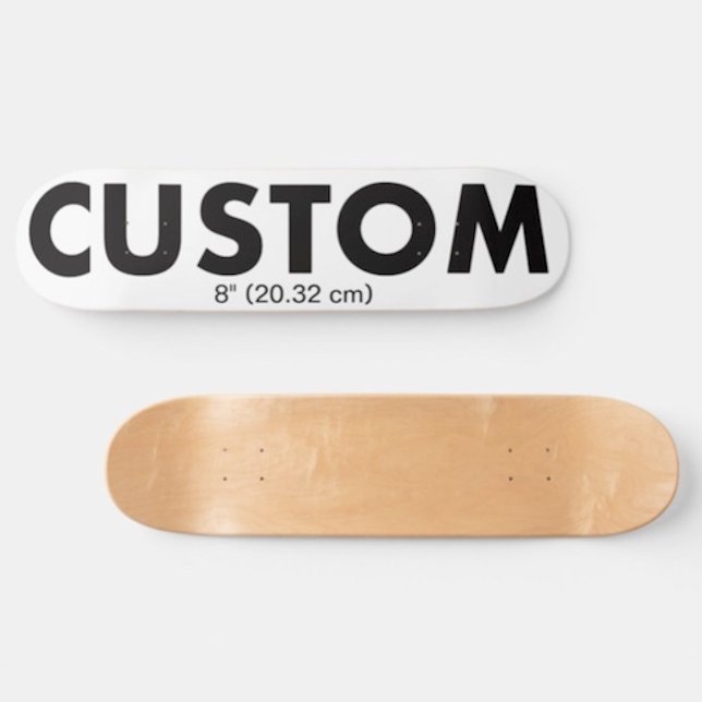Custom Personalized Skateboard Deck 8" (20.32 cm) (Personalized custom Skateboard Deck 8 inch (20.32 cm))