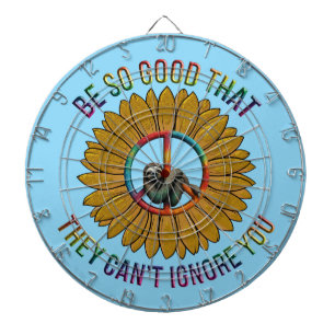 Custom Personalized Sloth Peace Hippie Dart Board
