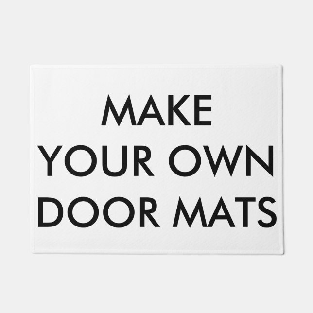 Custom Personalized Small Door Mat Blank Template (Front)