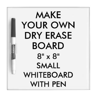 Custom Personalized Small Dry Erase Board & Pen