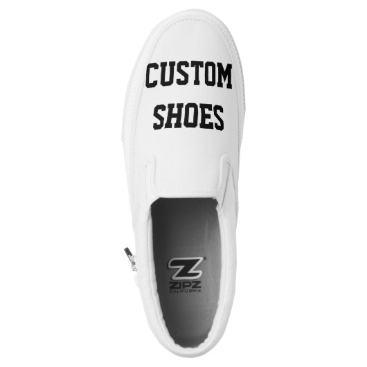 Custom Personalized Sneakers Shoes Blank Template (Left Shoe Top)
