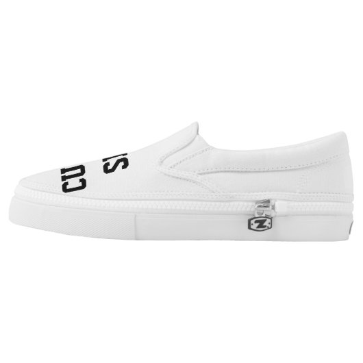 Custom Personalized Sneakers Shoes Blank Template (Left Shoe Outside)