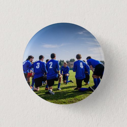 Custom Personalized Sport Team Photo Button