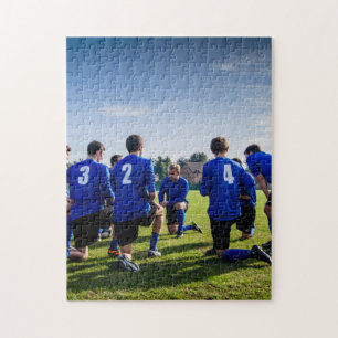 Custom Personalized Sport Team Photo Jigsaw Puzzle