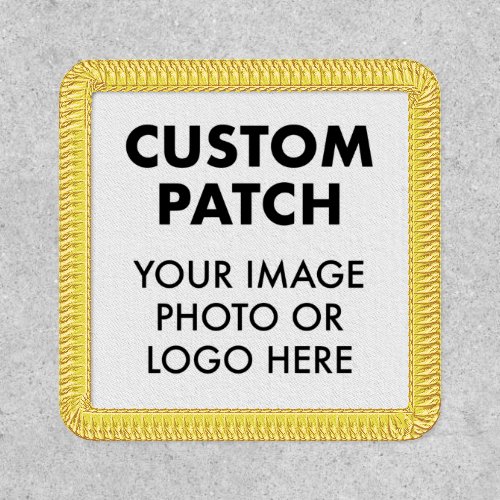 Custom Personalized SQUARE PATCH