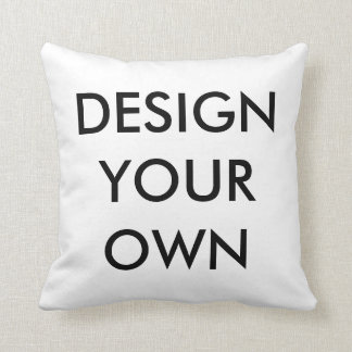 Custom Personalized Square Throw Pillow Blank