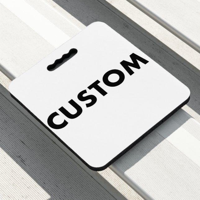 Custom Personalized Stadium Seat Cushion - Large (In Situ)