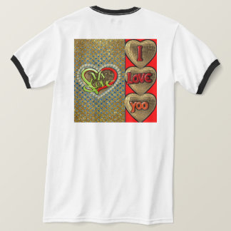 Custom Personalized T-Shirt Made with Love T-Shirt