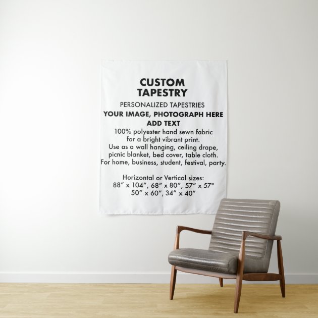 Custom made discount tapestry wall hanging