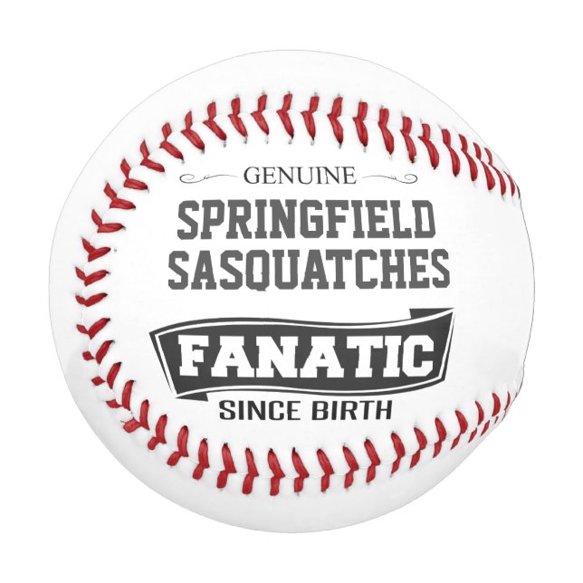 Custom Personalized Team Fan Baseball (Front Left)