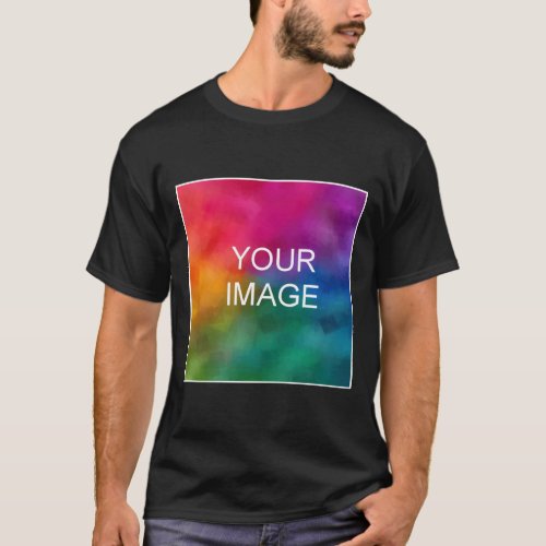 Custom Personalized Template Add Your Image Logo T_Shirt