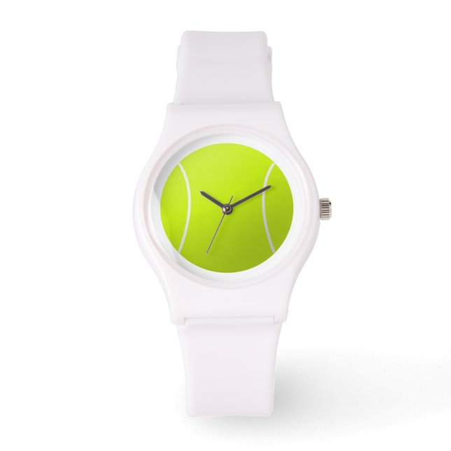 Custom Personalized Tennis Ball Gift Watch (Front)