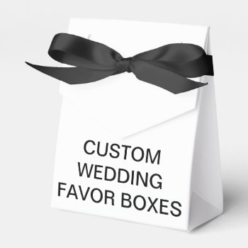 Custom Personalized Tent Wedding Favor Boxes by CustomBlankTemplates at Zazzle