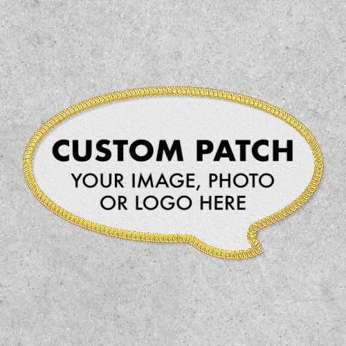 Custom Personalized THOUGHT BUBBLE Patch